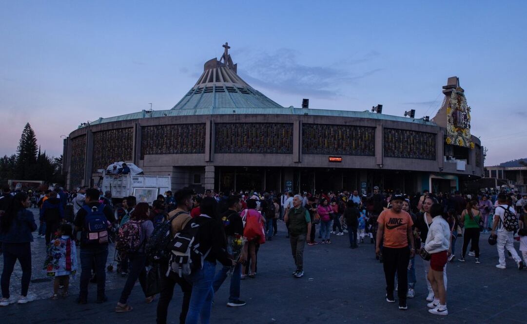 Peregrinos continúan arribando a la Basílica (12/12/2024). Foto: Yaretzy M. Osnaya / EL UNIVERSAL