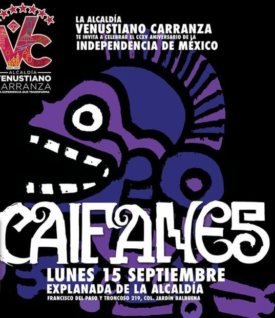Foto: Instagram oficial Caifanes.