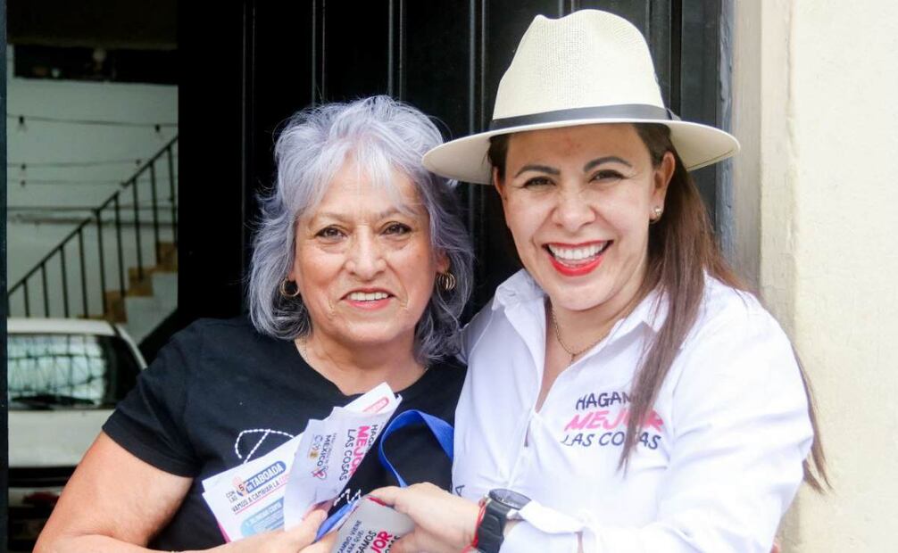 Rocío Barrera candidata a la alcaldía Venustiano Carranza de la coalición Va X La CDMX. Foto: Especial