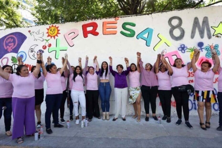 Que sus sueños no se trastoquen por el miedo: Delfina Gómez pide unidad a las mujeres  