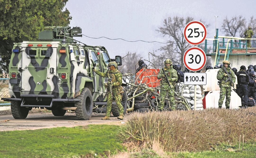 La tensión entre Rusia y Ucrania ha aumentado en las últimas semanas. Foto: ARCHIVO EL UNIVERSAL
