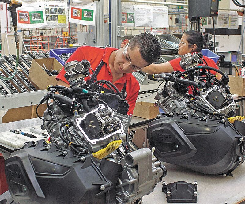 Datos de la industria indican que EU compra a México 39% de las autopartes que utiliza para fabricar vehículos. Foto: Archivo EL UNIVERSAL 