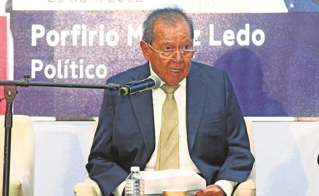 Porfirio Muñoz Ledo dijo que castigar e indagar la presencia del narco en las elecciones “fortalecerá al sistema electoral en México”. Foto: Archivo EL UNIVERSAL