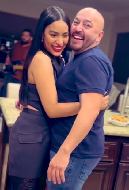 Lupillo Rivera y Taína Pimentel cuando eran pareja.