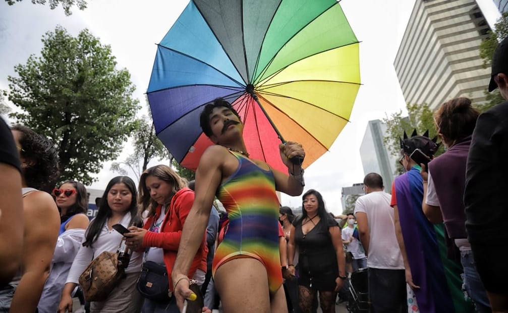 Marcha LGBT en CDMX. Foto: Fernanda Rojas/EL UNIVERSAL 