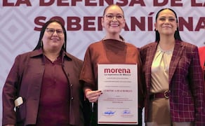Verónica Díaz es designada como candidata virtual de Morena para Zacatecas (15/09/2026). Foto:@verodiazrobles