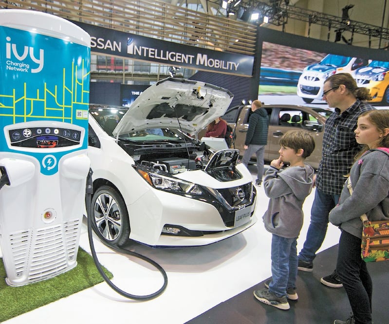 Comercio. En 2018, Nissan fue la primera en vender un auto en línea en México. Se trató de un Leaf. Foto: ARCHIVO EL UNIVERSAL