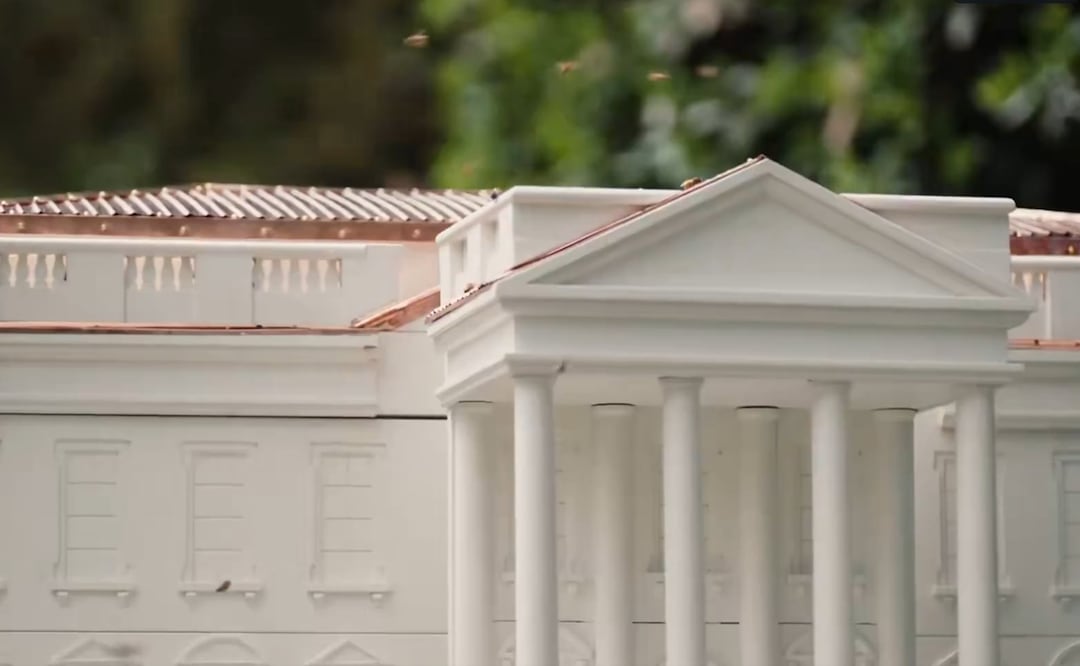 Melania Trump anunció la expansión del programa de miel de la Casa Blanca con la adición de una colmena recién instalada y completamente funcional en el Jardín Sur. Foto: X / Vía @FirstLadyOffice