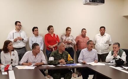 Salvador Cienfuegos supervisa daños en Sinaloa