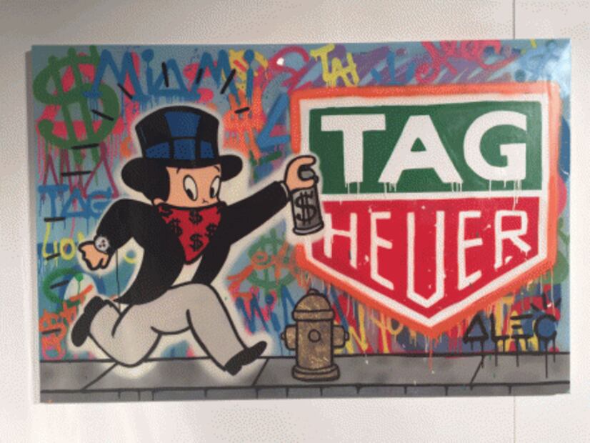 Alec Monopoly: "Mi obra celebra ahora el éxito del dinero"