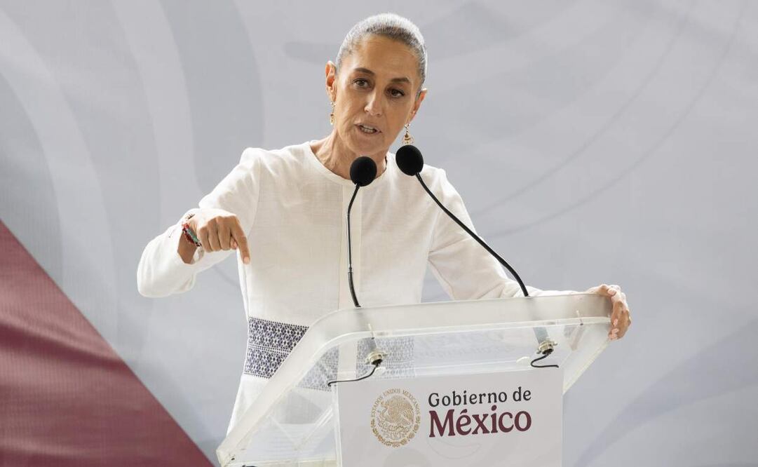 Claudia Sheinbaum Pardo encabeza la Inauguración de la Planta de Tratamiento de Aguas Residuales de Tlaxcala. Foto: Hugo Salvador/EL UNIVERSAL