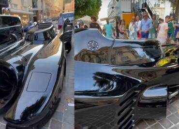 El Batimóvil más espectacular del mundo está en Mónaco