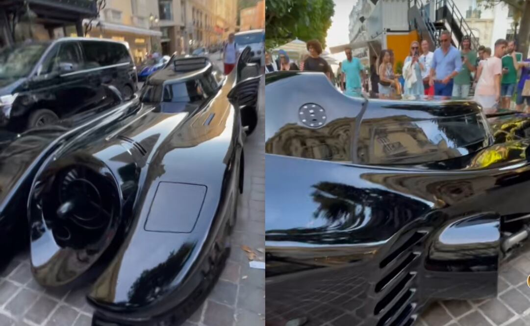 El imponente automóvil causó asombro entre mucha gente. Imagen: TikTok @oscarmadrazo