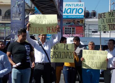 Anuncian paro de labores en gasolineras de frontera norte