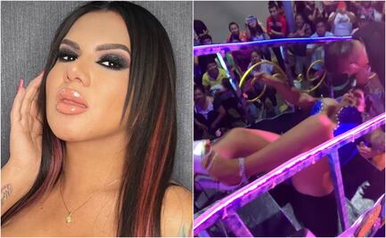 VIDEO: Kimberly "La más preciosa" sufre caída en Carnaval de Veracruz; "así disfruto mis recorridos"