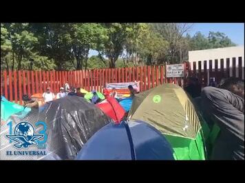 "No vamos a dejar pasar a nadie", amaga la CNTE en San Lázaro