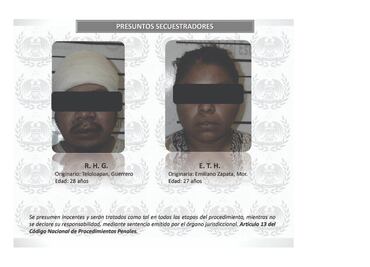 Dos secuestradores son detenidos tras chocar su vehículo en Morelos