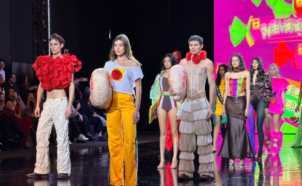 Colores, identidad y moda se encuentran en la colaboración entre INDEMO Burgo y Dulces de La Rosa. Foto: Abril Macias - EL UNIVERSAL