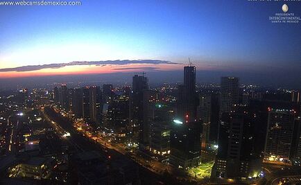 Ciudad de México amanece con buena calidad del aire