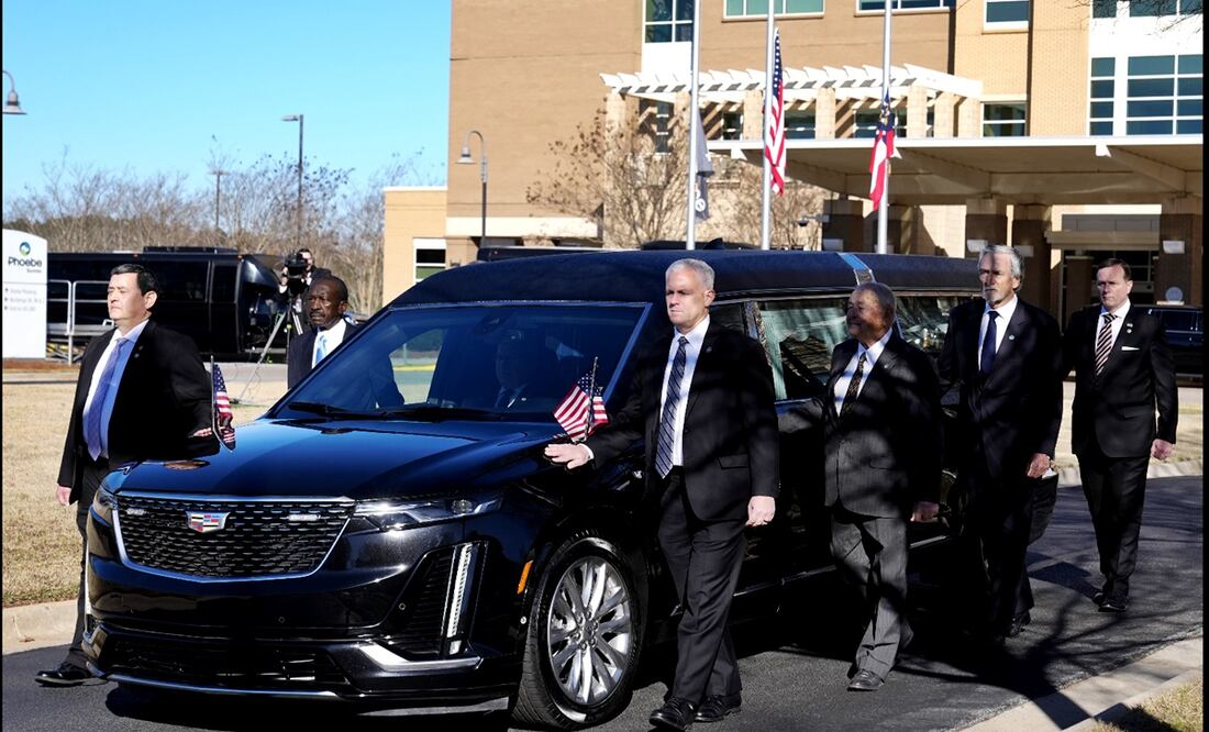 Homenaje al expresidente de EU, Jimmy Carter. Foto: AP