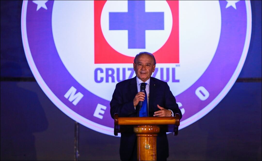 Guillermo Álvarez, presidente de Cruz Azul. Foto: Imago 7