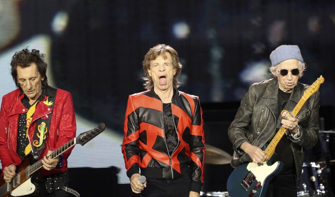 Rolling Stones en concierto en Liverpool. Foto: AP / Scott Heppell