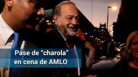 Empresarios confirman pase de “charola” en cena de AMLO