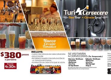 "TuriCervecero" llega a Paseo de la Reforma