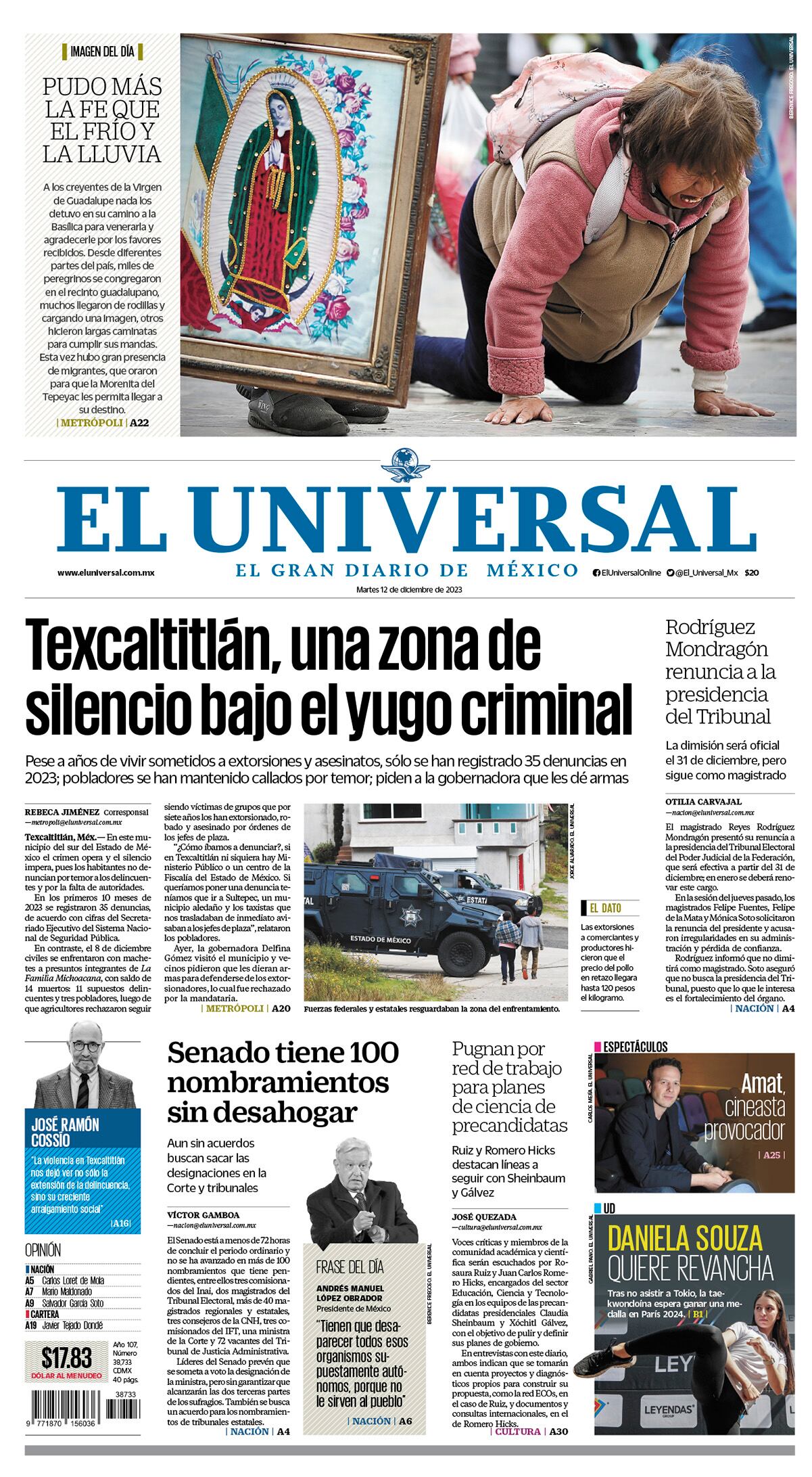 Portada impresa