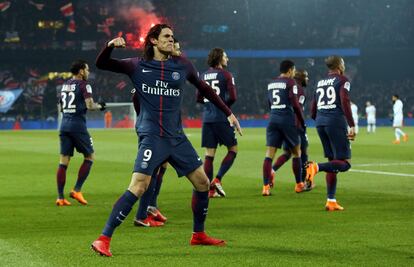 PSG golea al Marsella en el clásico francés