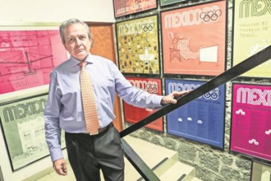 Pelean autoría del logotipo de México 68