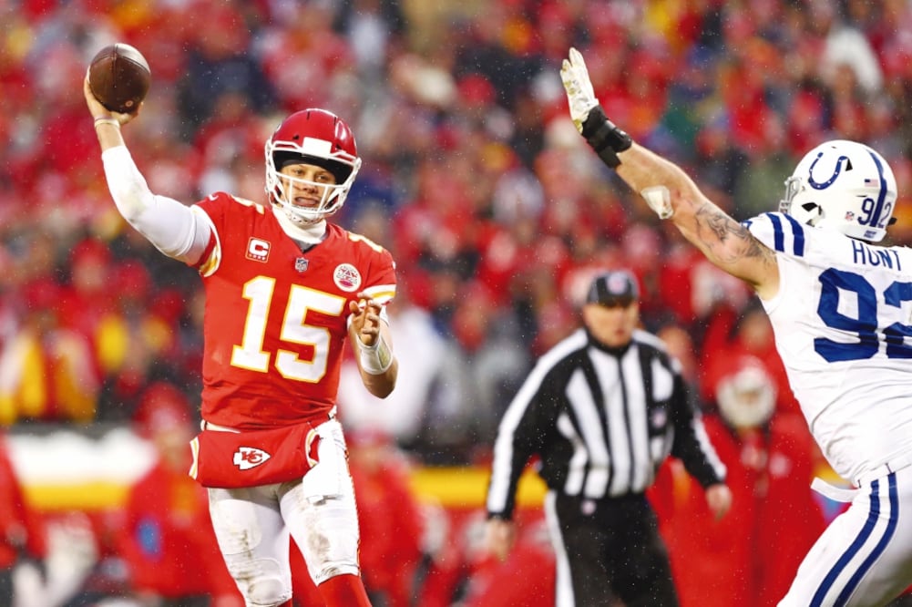 Patrick Mahomes es visto como el próximo gran quarterback de la Liga. Foto: MARK J. REBILAS. USA TODAY SPORTS