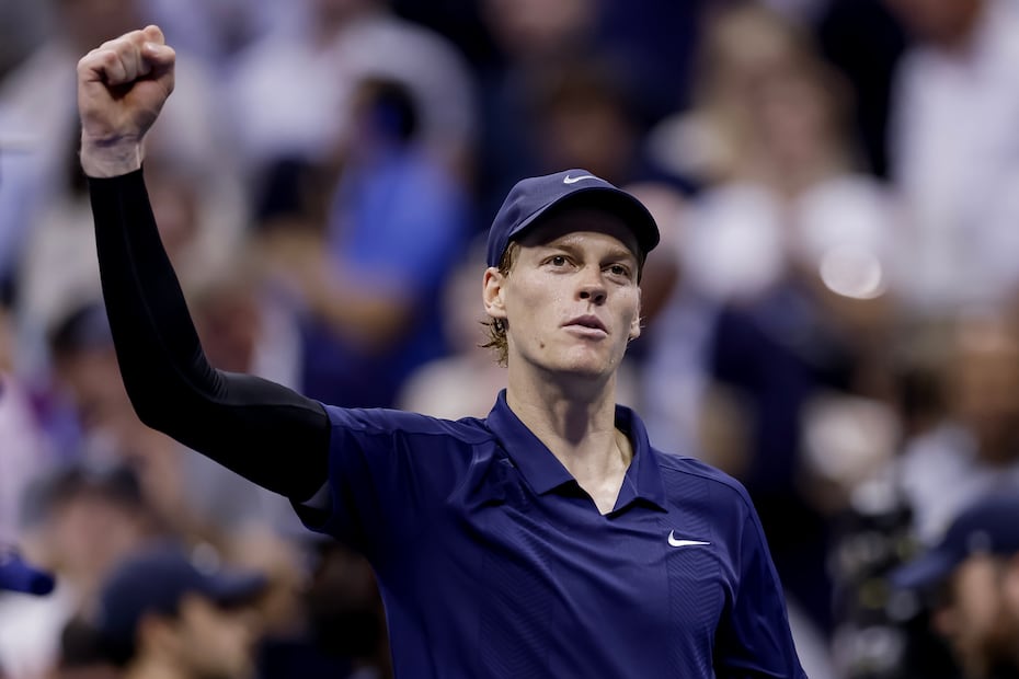 Jannik Sinner durante las semifinales del US Open - Foto: EFE