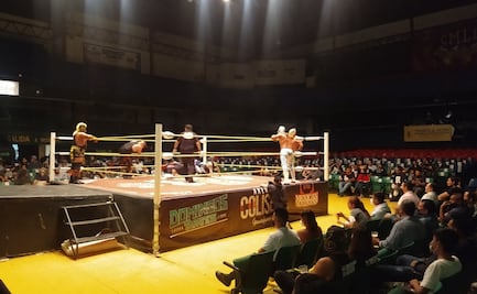 Regresó la lucha libre con aficionados en Guadalajara