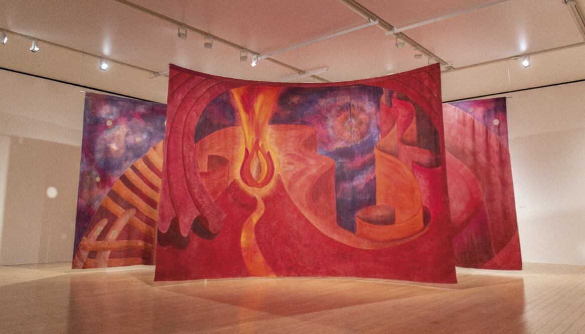 Museo Amparo exhibe la exposición “Pintura contemporánea en México”.
Foto: Museo Amparo, cortesía