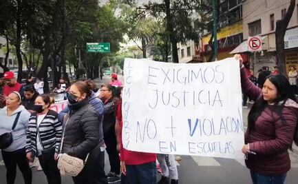 Bloquean avenida Cuitláhuac en Azcapotzalco; denuncian abuso sexual en primaria