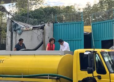 Tlalpan abastece de agua a 28 familias por megacorte