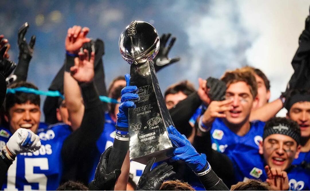 Los Borregos del Tec de Monterrey se proclamaron tricampeones de la Liga Mayor en 2024 | FOTO: Tec de Monterrey