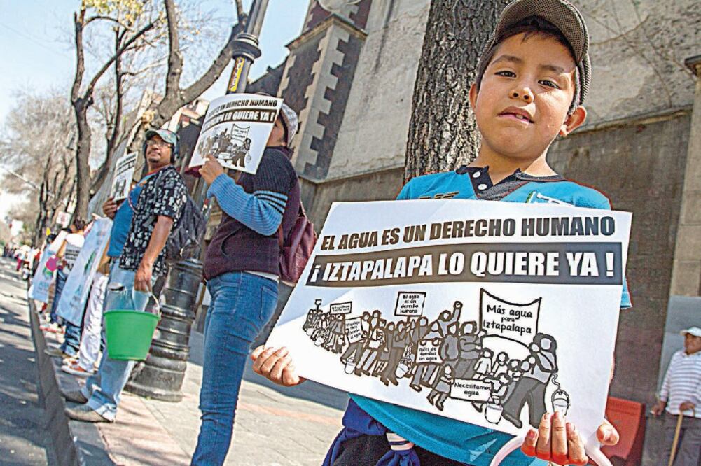 Para resolver el problema de falta de agua se debería destinar 47% de todo el presupuesto de la demarcación (ARCHIVO EL UNIVERSAL)