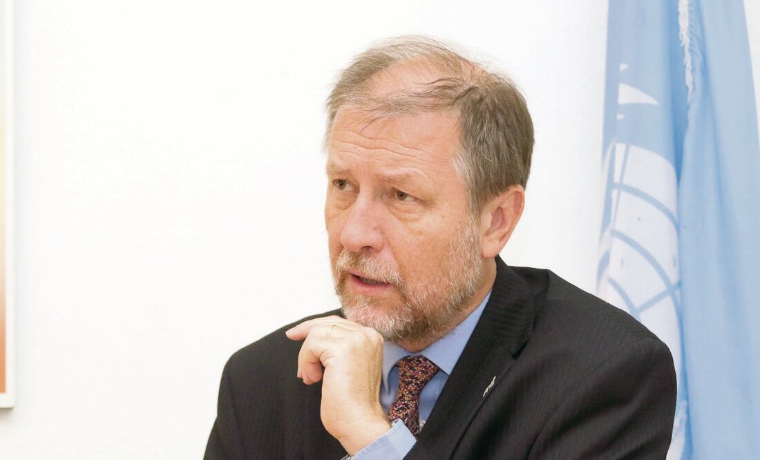 Jan Jarab, Representante en México de la ONU-DH. CARLOS MEJÍA. EL UNIVERSAL