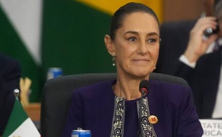 Claudia Sheinbaum presume reformas constitucionales en G20; propone hacer política para construir paz