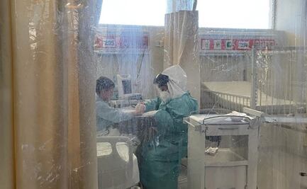 Enfermera en Sonora ayuda a niños con Covid para que no se sientan solos