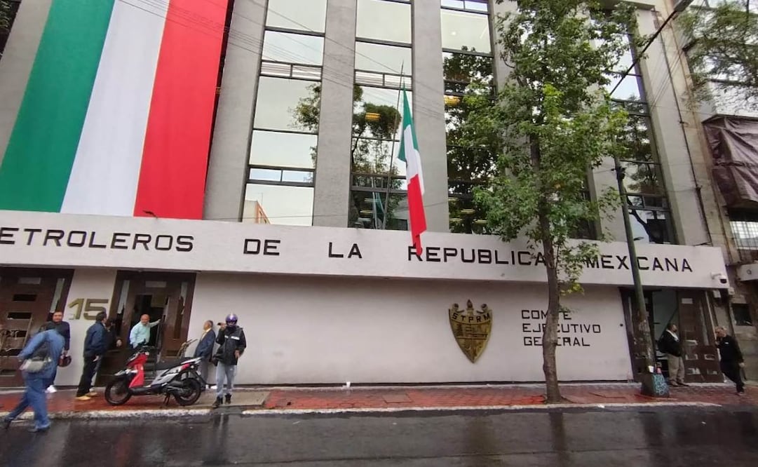 Instalaciones del Sindicato de Trabajadores Petroleros de la República Mexicana. Foto: Everardo Martínez. EL UNIVERSAL