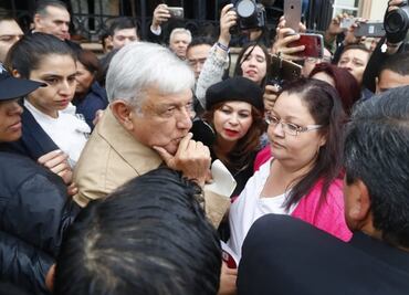 Protestan contra "El Bronco" tras evento de López Obrador
