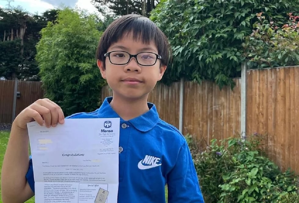 Andrian Li, el niño de 11 años que tiene un mayor coeficiente intelectual que Einstein y que Stephen Hawking. FOTO: ESPECIAL