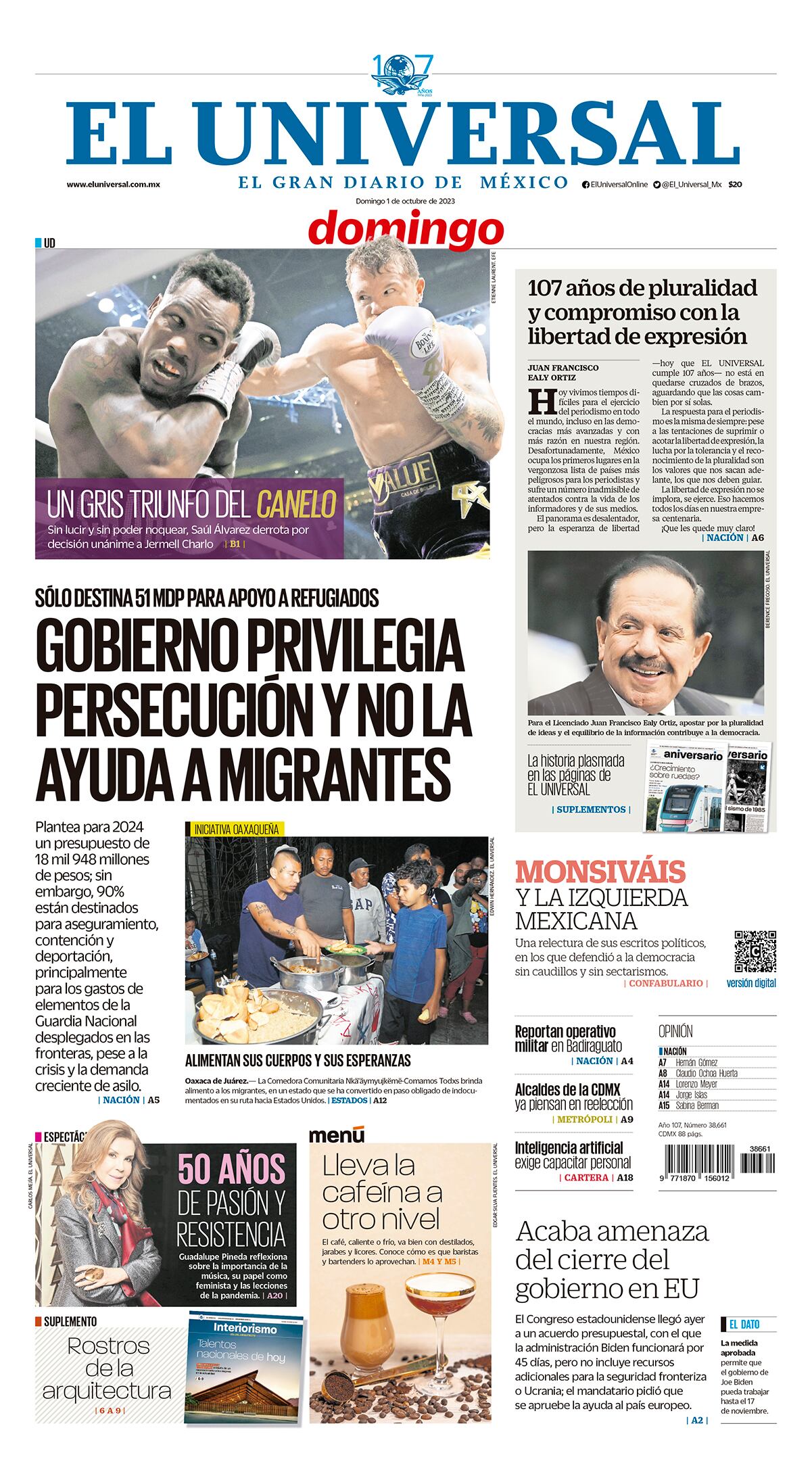 Portada impresa