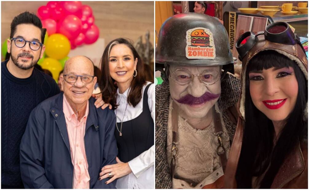 La actriz Andrea Torre despide al actor Ricardo de Pascual.