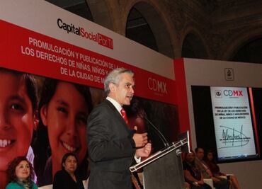 GDF promulga Ley de los Derechos de los Niños