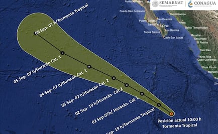 Sinaloa vigila trayectoria de tormenta tropical “Juliette”