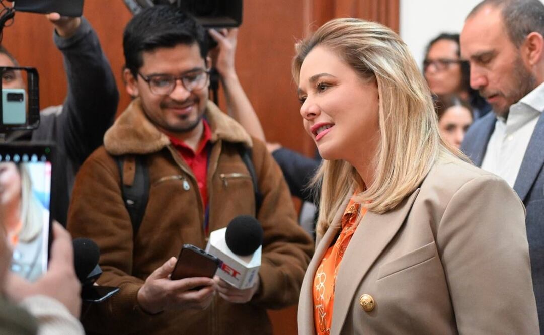 Maru Campos advierte a Sheinbaum sobre Javier Corral.
Fotografía: especial